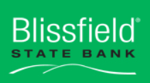 Blissfield State Bank logo