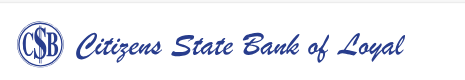 Citizens State Bank of Loyal logo