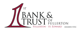 First Bank and Trust of Fullerton logo