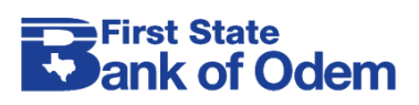 First State Bank of Odem logo