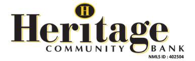 Heritage Community Bank Greeneville, TN logo