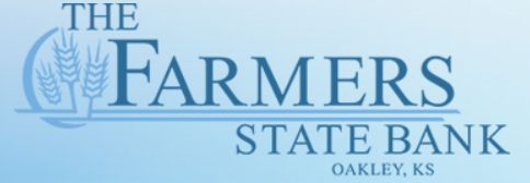 The Farmers State Bank of Oakley, Kansas logo