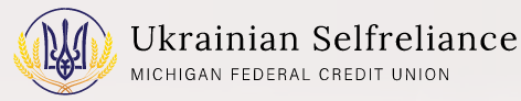 Ukrainian Selfreliance Michigan Federal Credit Union logo