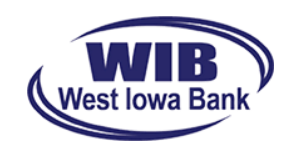 WIB West Iowa Bank logo